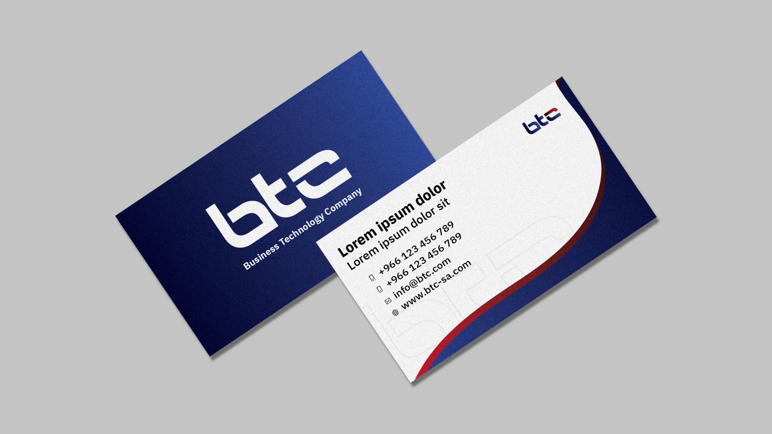 BTC business cards