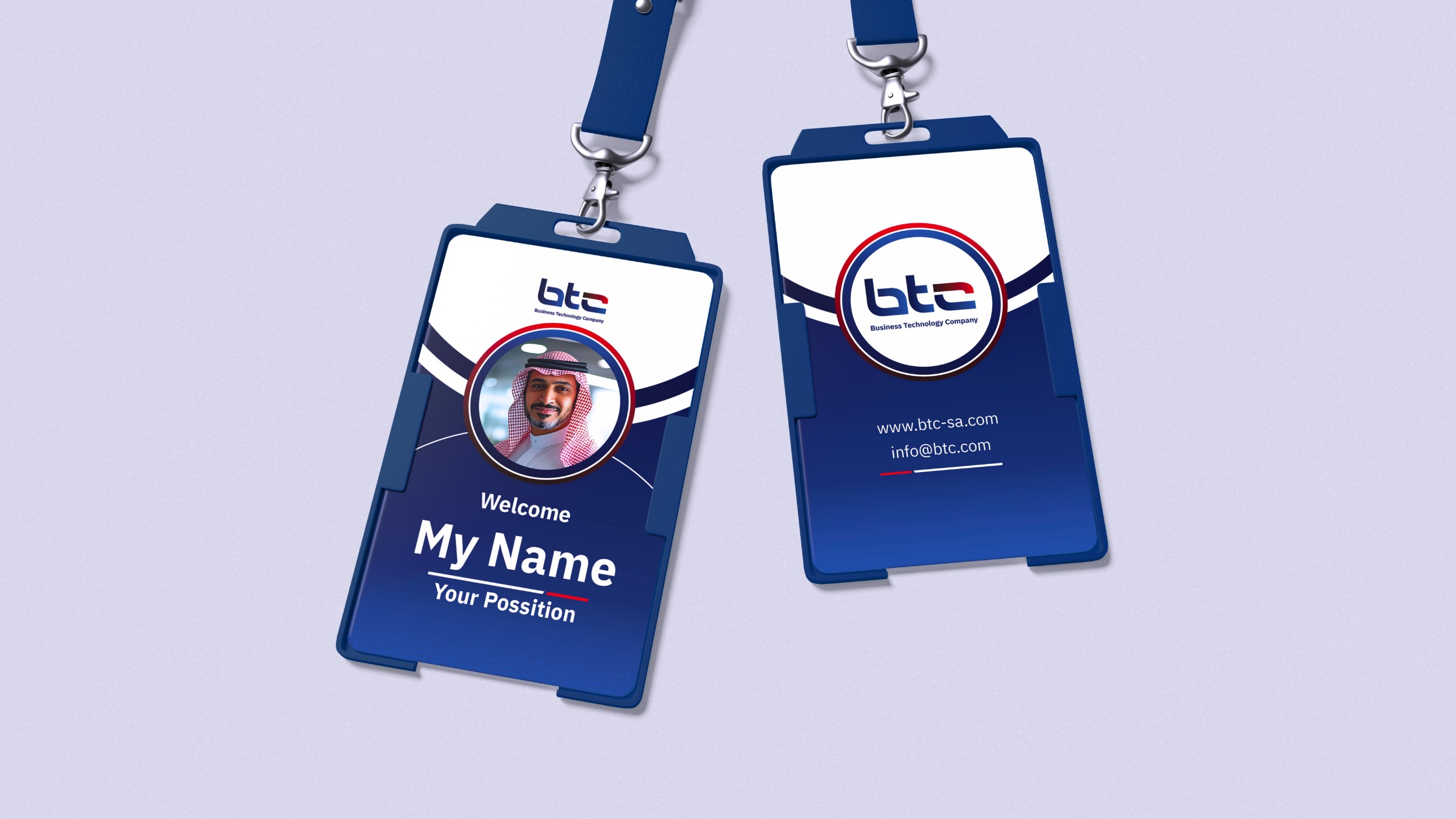 BTC employee ID cards